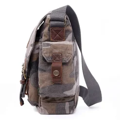 TSD Brand Camo Crossbody Messenger Bag