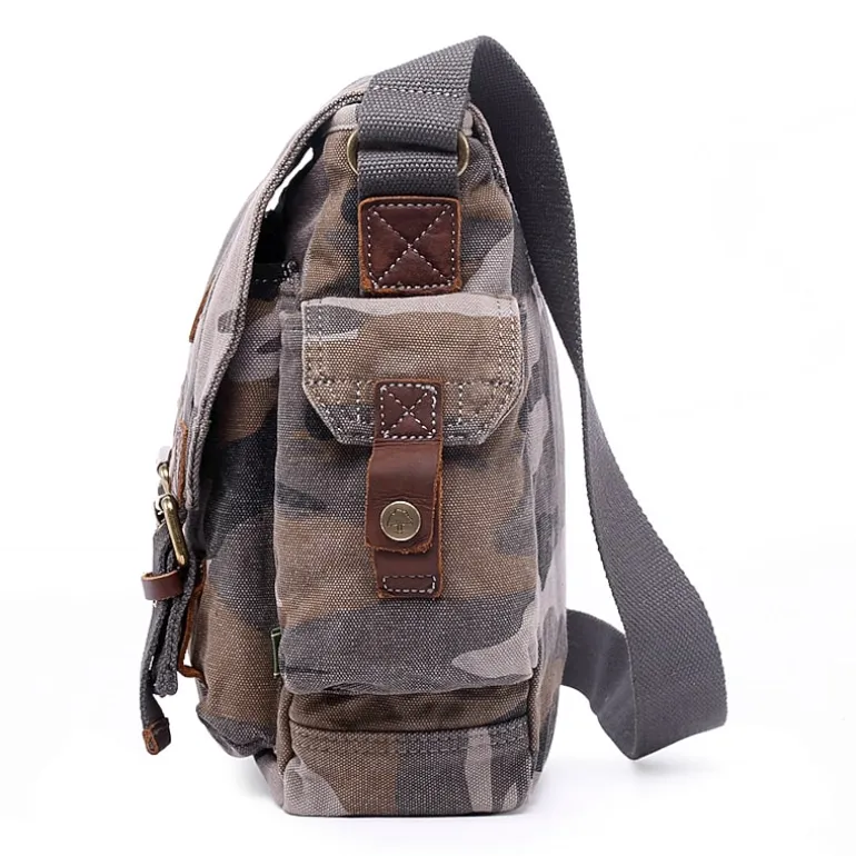 TSD Brand Camo Crossbody Messenger Bag