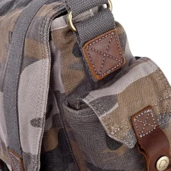 TSD Brand Camo Crossbody Messenger Bag