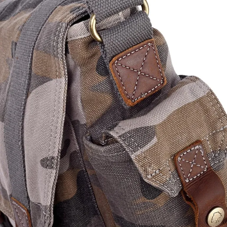 TSD Brand Camo Crossbody Messenger Bag