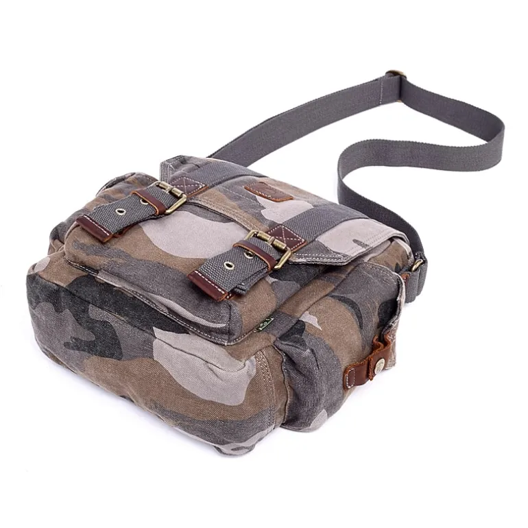 TSD Brand Camo Crossbody Messenger Bag