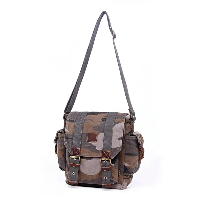 TSD Brand Camo Crossbody Messenger Bag