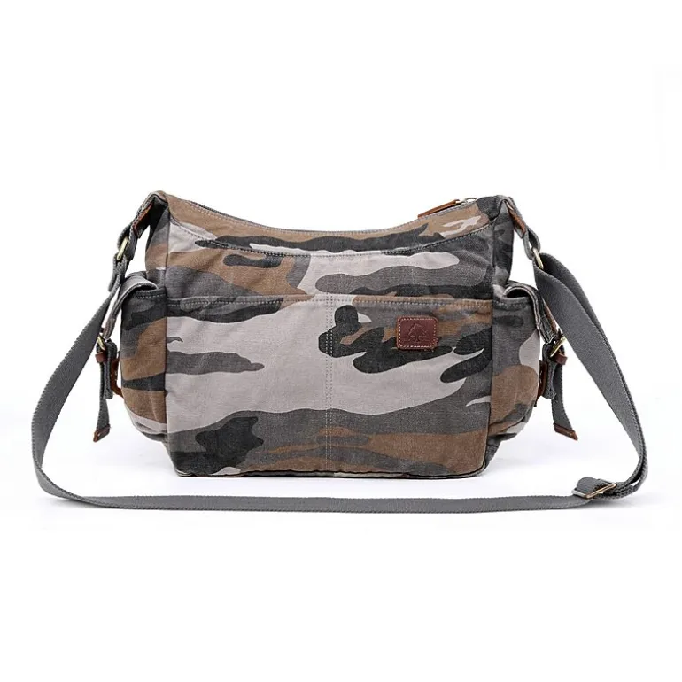 TSD Brand Camo Messenger Bag
