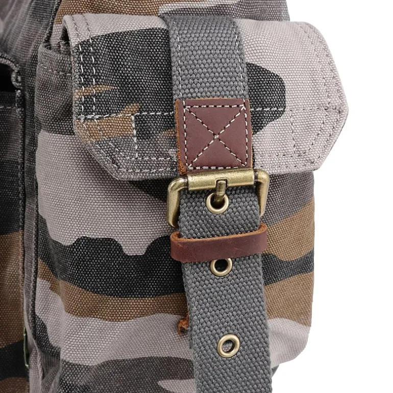 TSD Brand Camo Messenger Bag