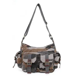 TSD Brand Camo Messenger Bag