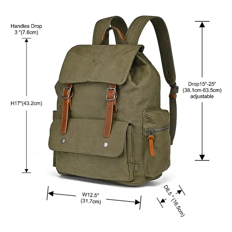 TSD Brand Coast Ranch Unisex Adult Backpack