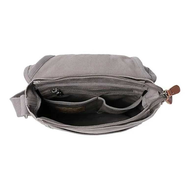 TSD Brand Forest Flap Crossbody Messenger Bag