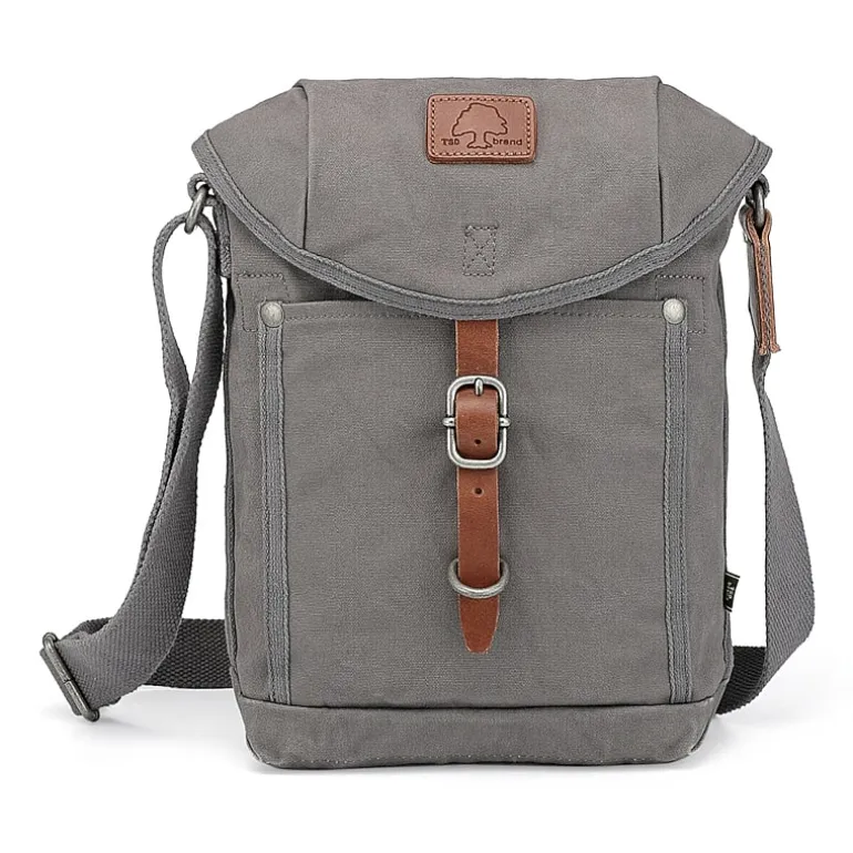 TSD Brand Forest Flap Crossbody Messenger Bag