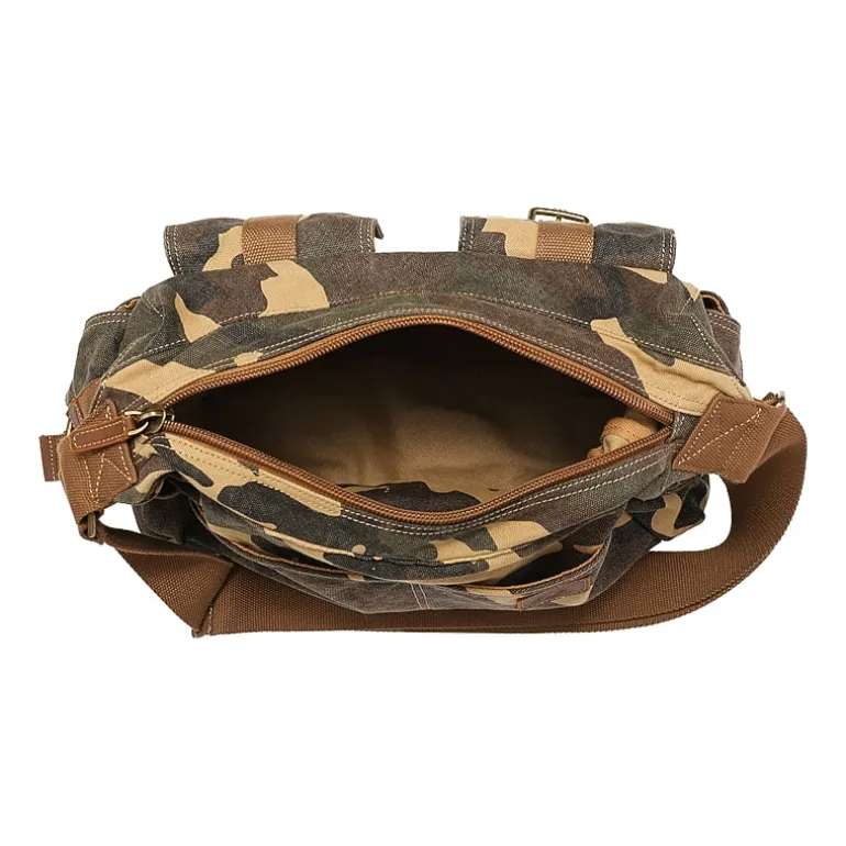TSD Brand Leaf Hill Mail Bag Messenger Bag