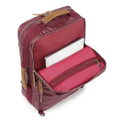TSD Brand Madrone Coated Canvas Unisex Adult Backpack