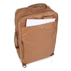 TSD Brand Madrone Coated Canvas Unisex Adult Backpack
