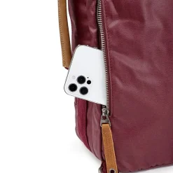 TSD Brand Madrone Coated Canvas Unisex Adult Backpack