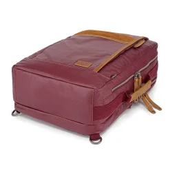 TSD Brand Madrone Coated Canvas Unisex Adult Backpack