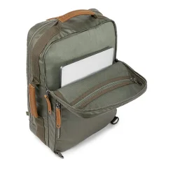 TSD Brand Madrone Coated Canvas Unisex Adult Backpack
