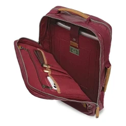 TSD Brand Madrone Coated Canvas Unisex Adult Backpack