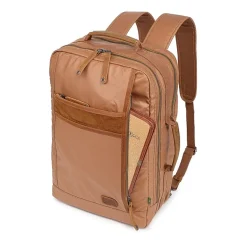 TSD Brand Madrone Coated Canvas Unisex Adult Backpack