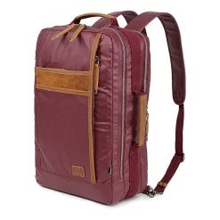 TSD Brand Madrone Coated Canvas Unisex Adult Backpack