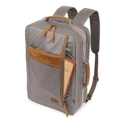 TSD Brand Madrone Coated Canvas Unisex Adult Backpack