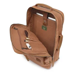TSD Brand Madrone Coated Canvas Unisex Adult Backpack