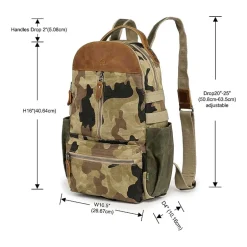TSD Brand Mountain Leaf Utlty Unisex Adult Backpack