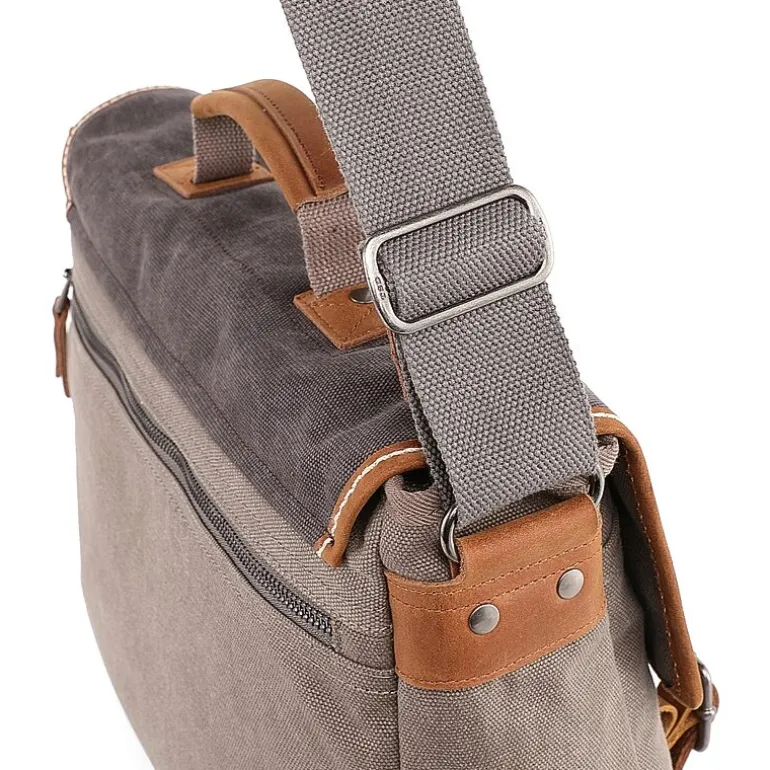 TSD Brand Mountain Wood Messenger Bag