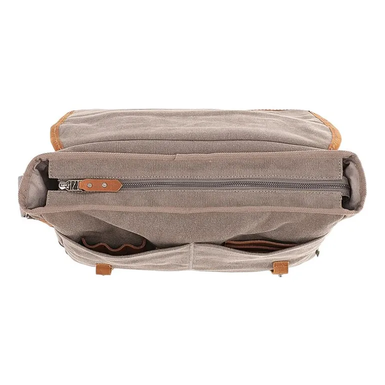 TSD Brand Mountain Wood Messenger Bag