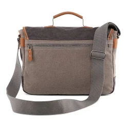 TSD Brand Mountain Wood Messenger Bag