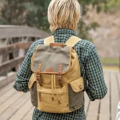 TSD Brand Mountain Wood Unisex Adult Backpack