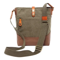 TSD Brand Redwood Crossbody Messenger Bag