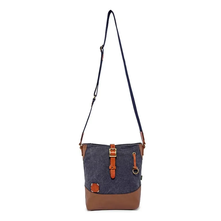 TSD Brand Redwood Crossbody Messenger Bag