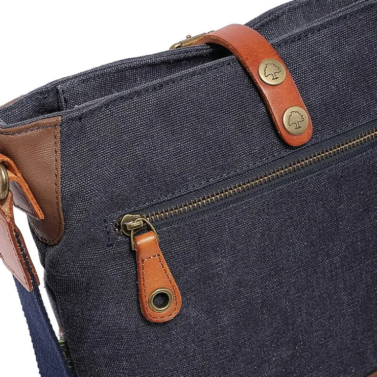 TSD Brand Redwood Crossbody Messenger Bag