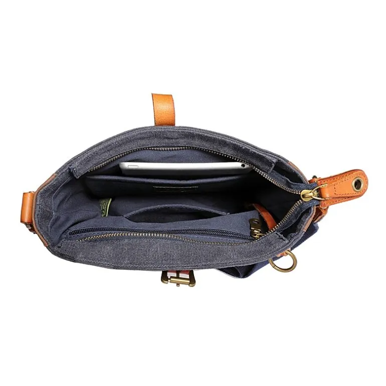 TSD Brand Redwood Crossbody Messenger Bag