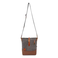 TSD Brand Redwood Crossbody Messenger Bag