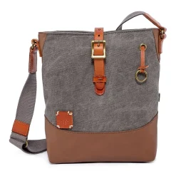 TSD Brand Redwood Crossbody Messenger Bag