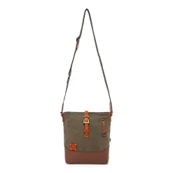TSD Brand Redwood Crossbody Messenger Bag