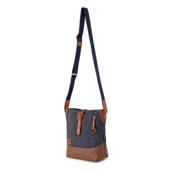 TSD Brand Redwood Crossbody Messenger Bag