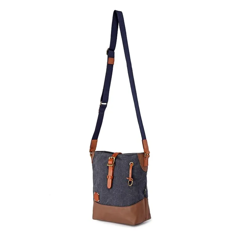 TSD Brand Redwood Crossbody Messenger Bag