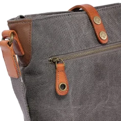 TSD Brand Redwood Crossbody Messenger Bag