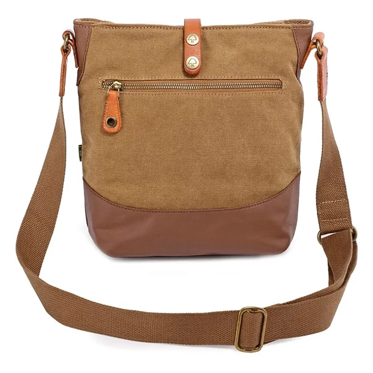 TSD Brand Redwood Crossbody Messenger Bag