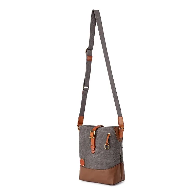 TSD Brand Redwood Crossbody Messenger Bag