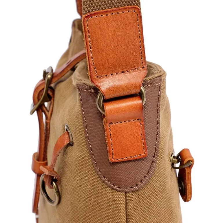 TSD Brand Redwood Crossbody Messenger Bag