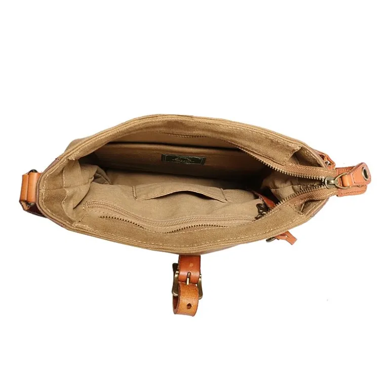 TSD Brand Redwood Crossbody Messenger Bag