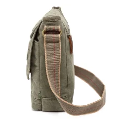 TSD Brand Spring Palm Crossbody Messenger Bag