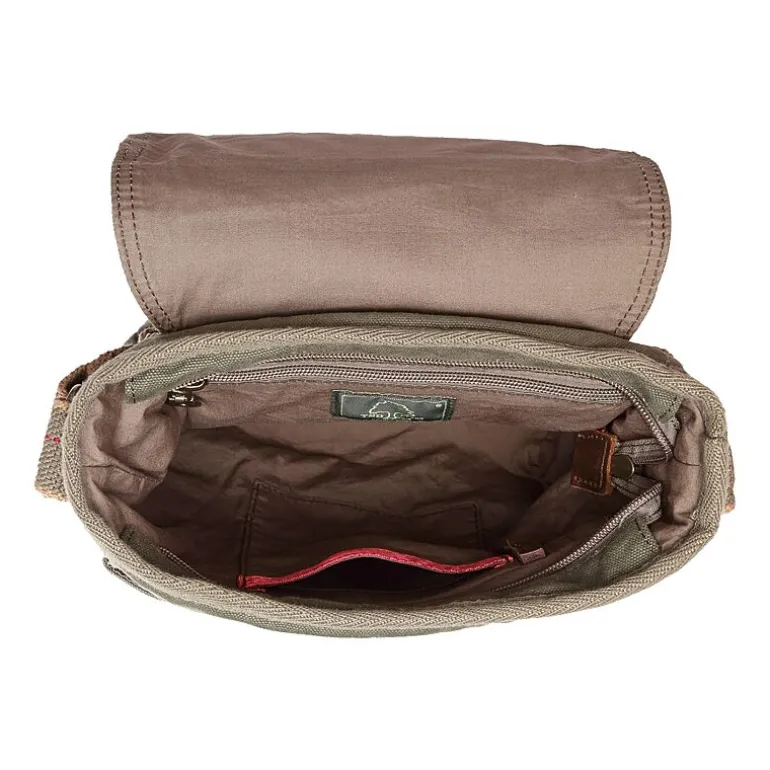 TSD Brand Spring Palm Crossbody Messenger Bag
