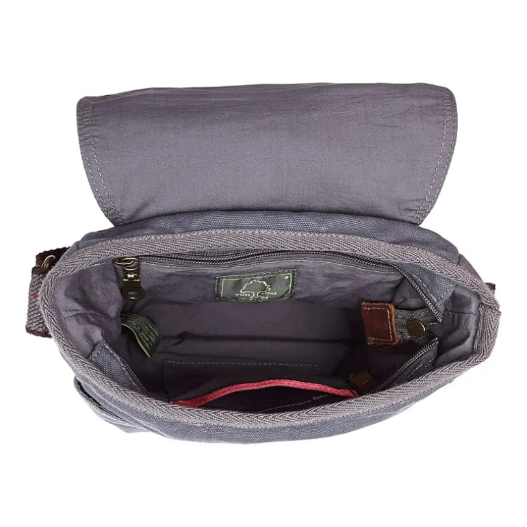 TSD Brand Spring Palm Crossbody Messenger Bag