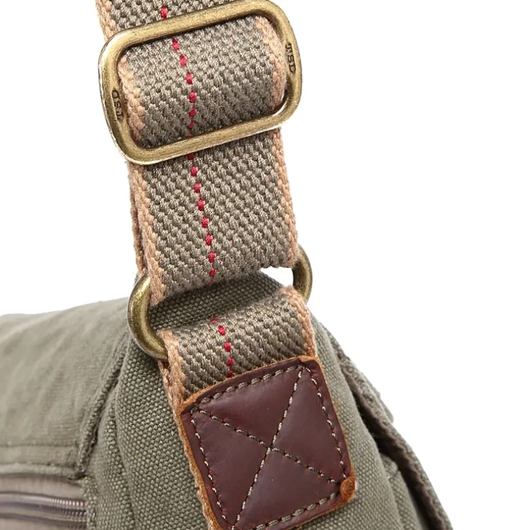 TSD Brand Spring Palm Crossbody Messenger Bag