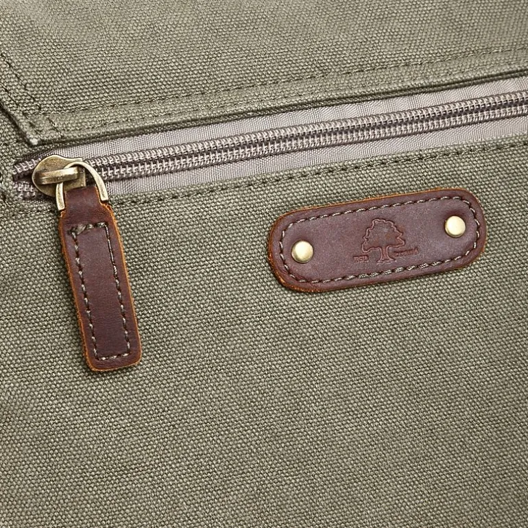 TSD Brand Spring Palm Crossbody Messenger Bag