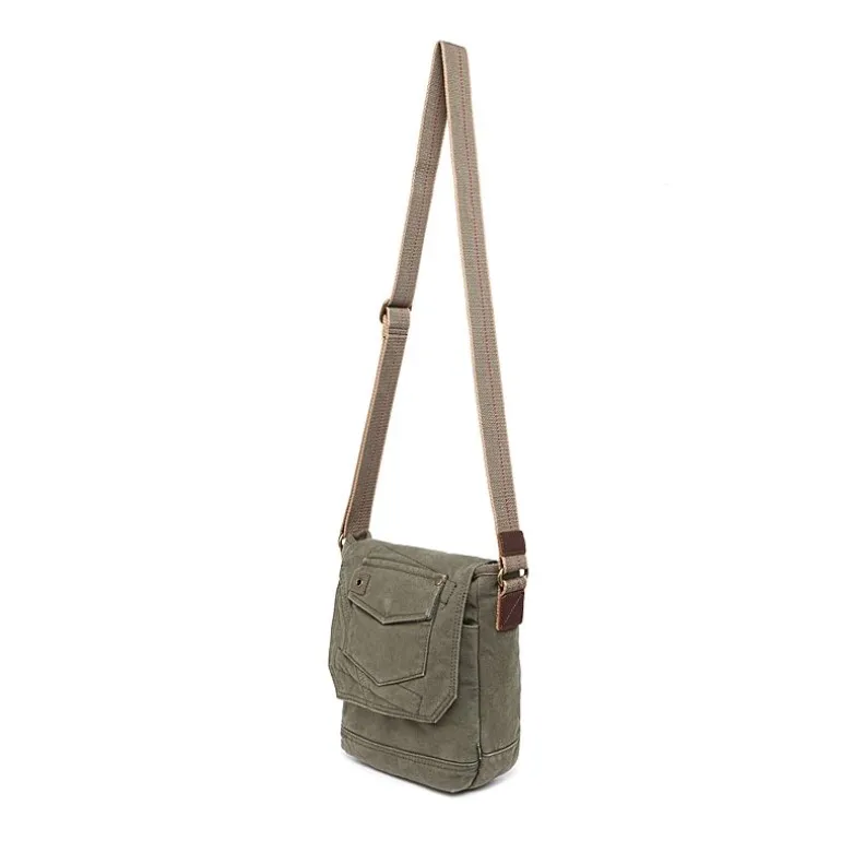 TSD Brand Spring Palm Crossbody Messenger Bag