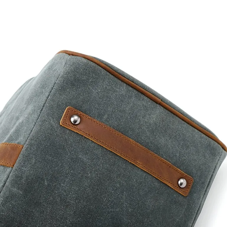TSD Brand Stone Creek Wxd Cnvs Messenger Bag