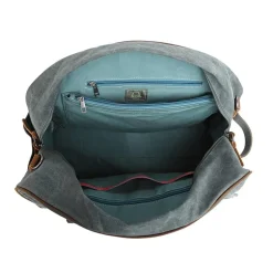 TSD Brand Stone Creek Wxd Cnvs Messenger Bag
